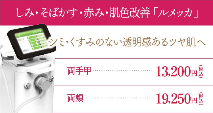 ルメッカの初回限定特別プラン